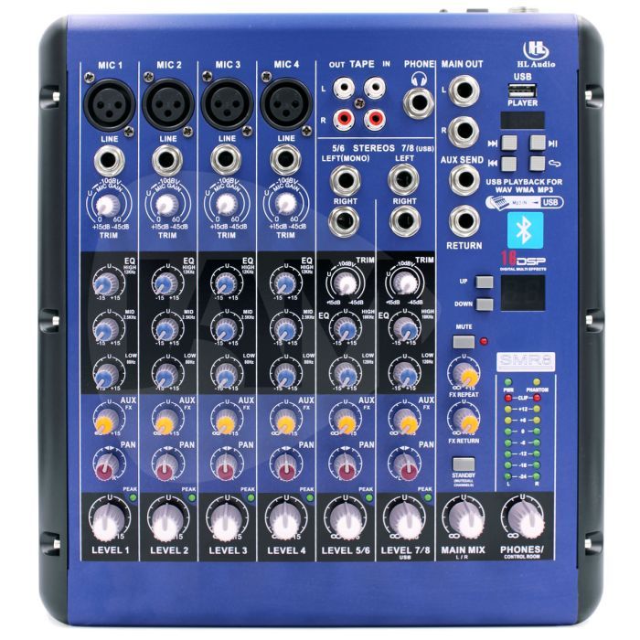 Микшерный пульт HL Audio SMR8 Фото