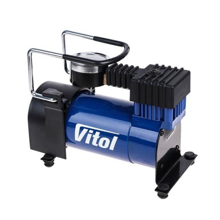 Автомобильный компрессор VITOL K-20 100psi/12Amp/35л Фото