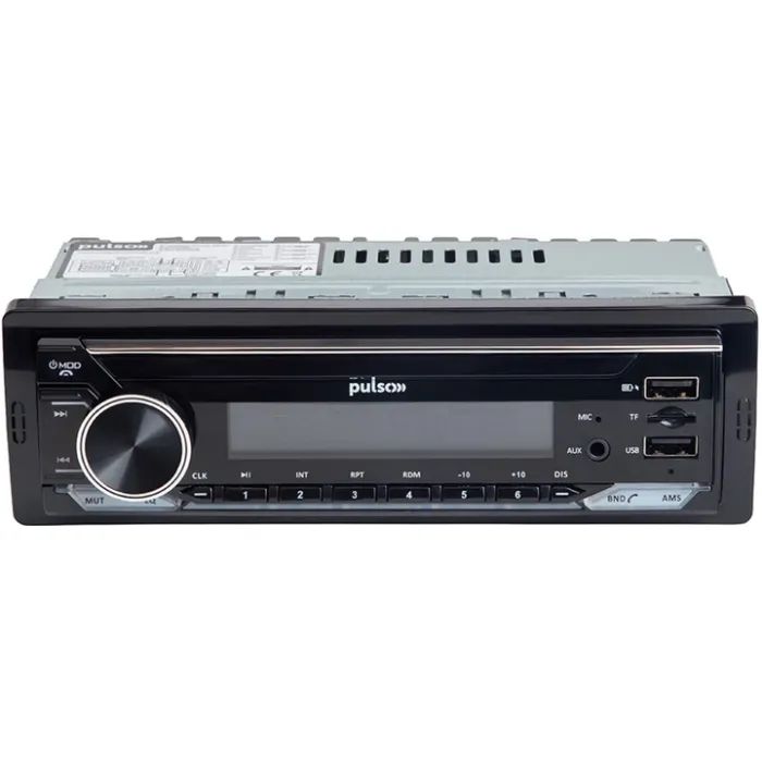 Автомагнитола PULSO RGB, USB, FM, RCA, LCD-дисплей, 4х50 Вт Фото