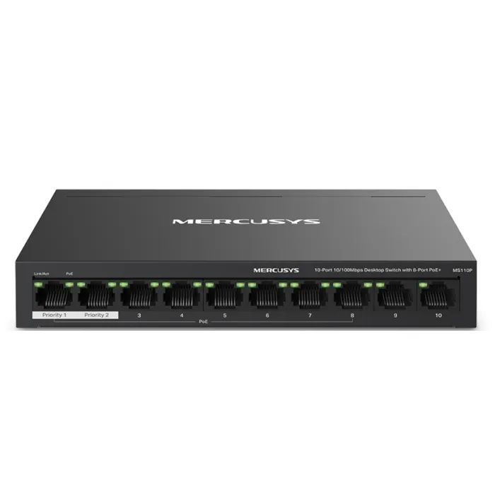 Коммутатор сетевой Mercusys MS110P Фото