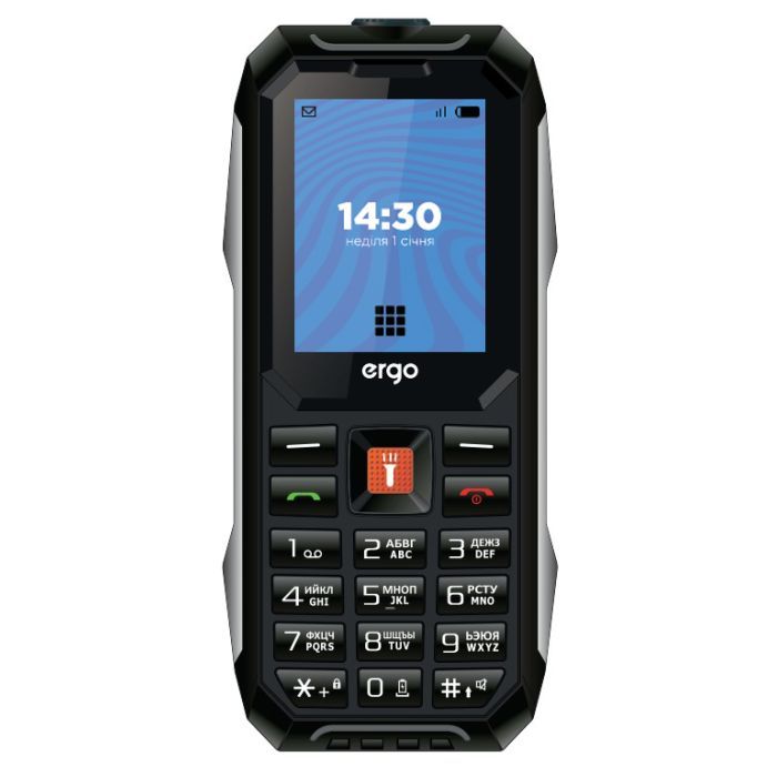 Мобильный телефон Ergo E182 Black Фото