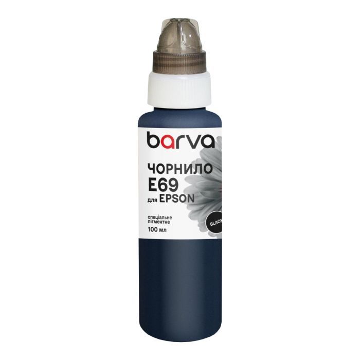 Чернила Barva Epson T6931 100 мл, special, pigmented black Фото