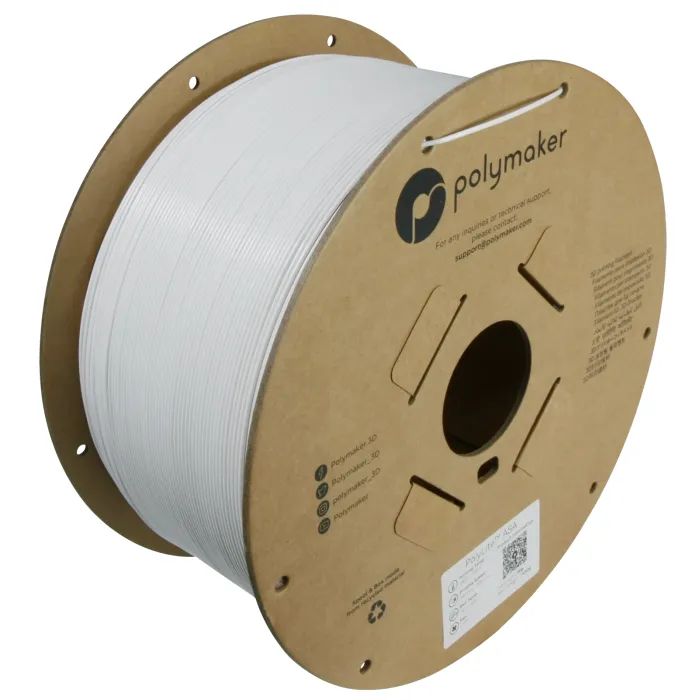 Пластик для 3D-принтера Polymaker ASA 1,75mm WHITE 3kg Фото