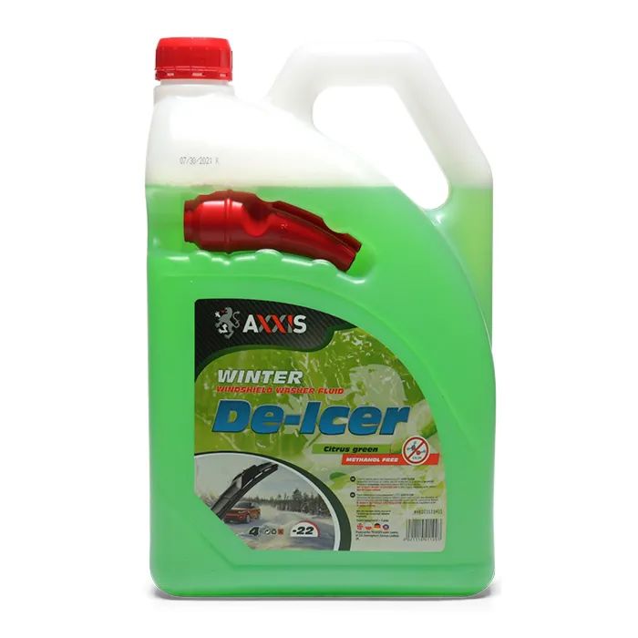 Омыватель автомобильный AXXIS -22 Citrus green 4л Фото