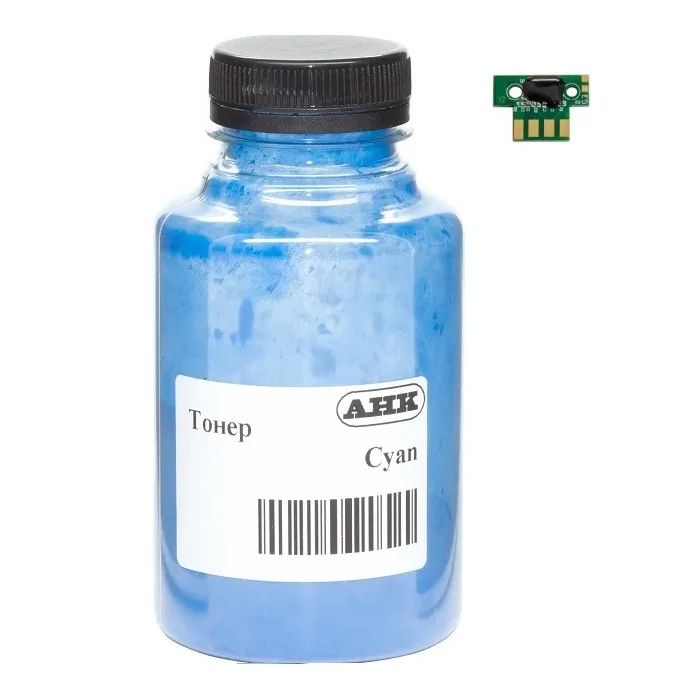 Тонер АНК XEROX С310/315 150г Cyan chip Фото