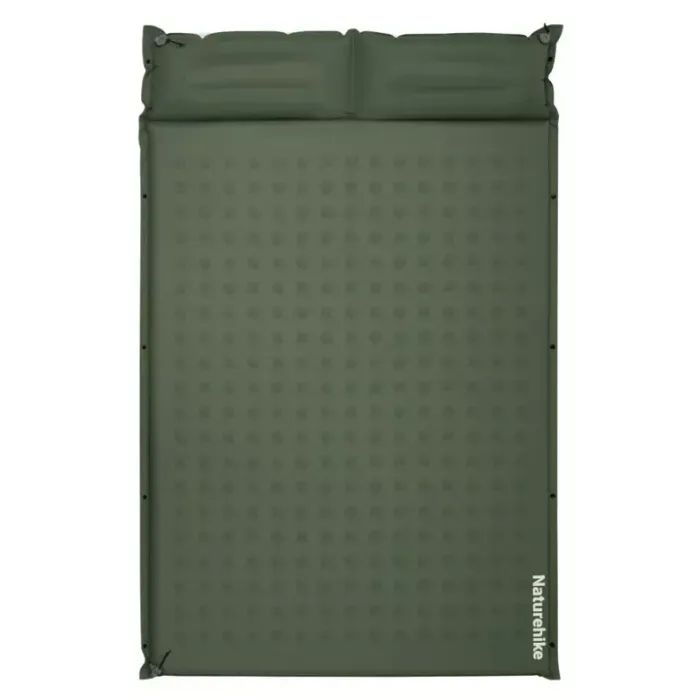 Туристический коврик Naturehike CNK2550WS025, вологостійкий, 200х130х6 см, зелений Фото
