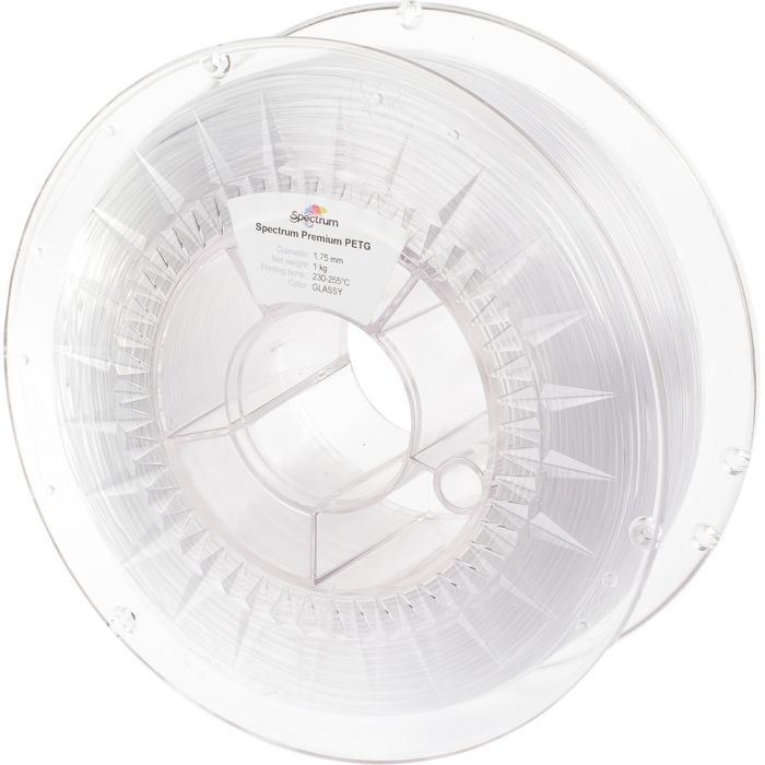 Пластик для 3D-принтера Spectrum PET-G Premium 1.75mm GLASSY 1kg Фото