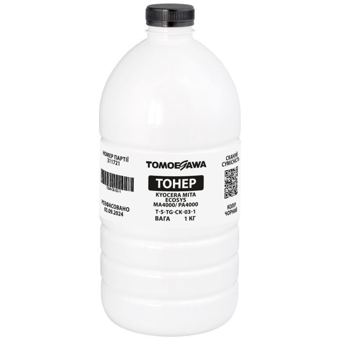 Тонер Tomoegawa Kyocera Mita Ecosys MA4000/PA4000, 1 кг Фото