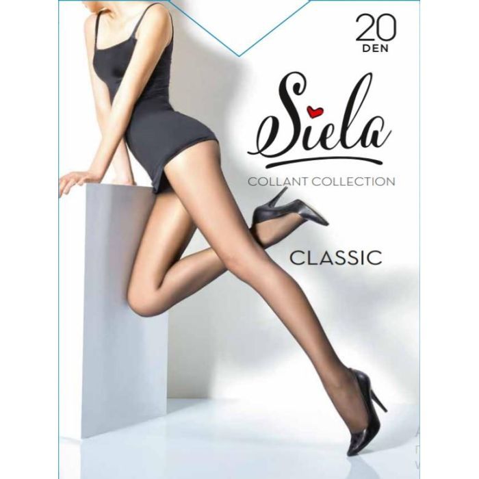 Колготы Siela Collant Classic 20 Den Tabaco - 5 Фото