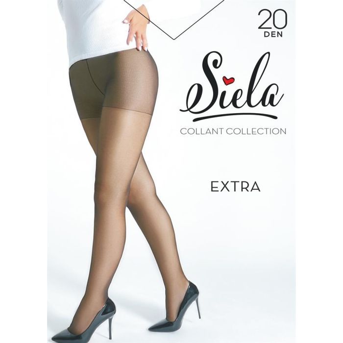 Колготы Siela Extra 20 Den Nero - 6 Фото