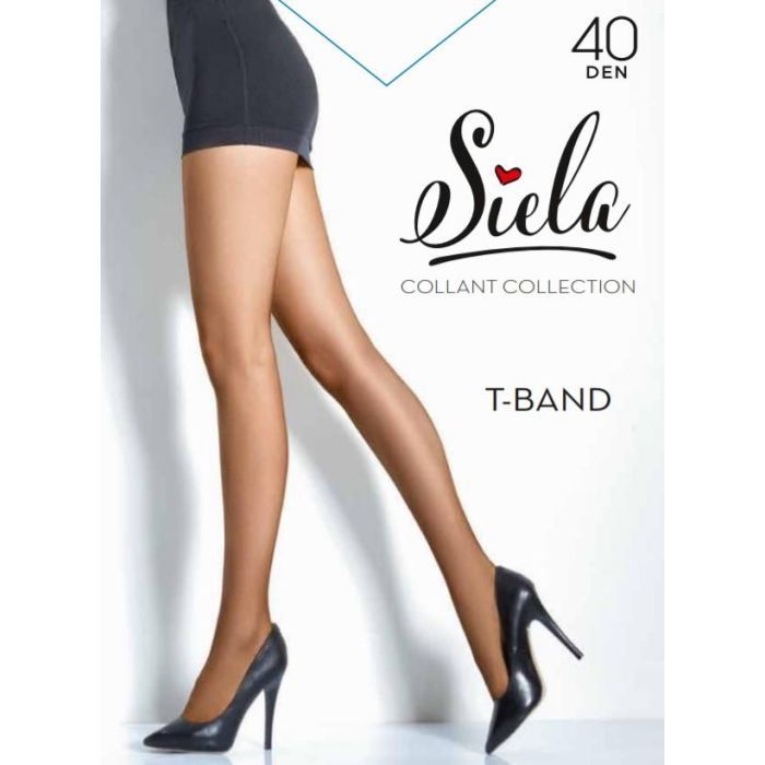 Колготы Siela T-Band 40 Den Nero - 4 Фото