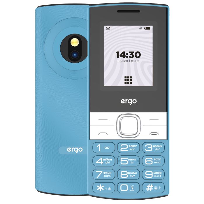 Мобильный телефон Ergo B185 Blue Фото