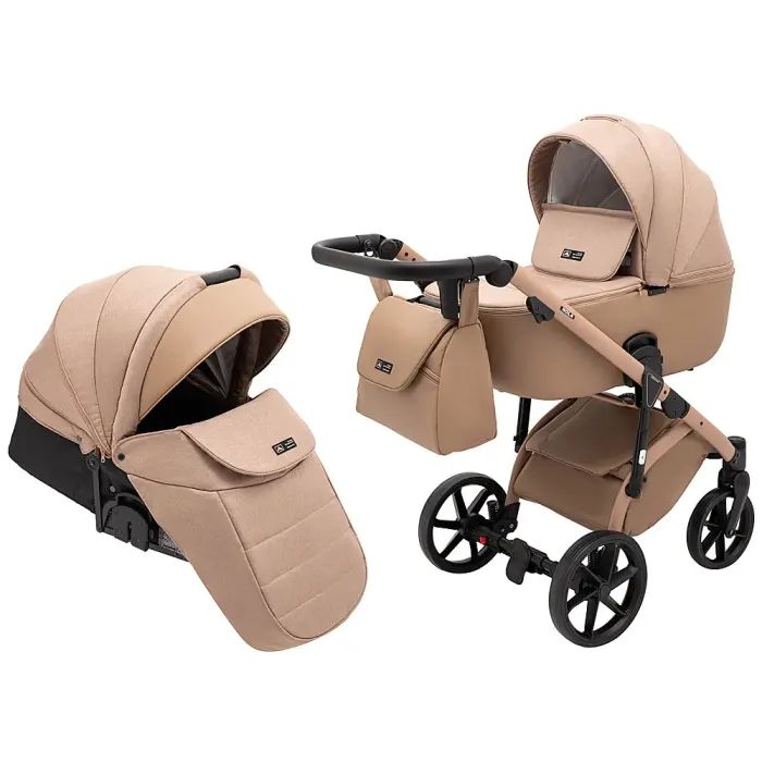 Коляска Adamex 2 в 1 Nola Natura 5 camel Фото