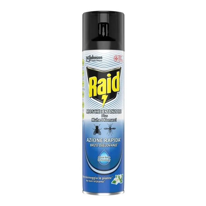 Аэрозоль от насекомых Raid Против летающих насекомых 400 мл Фото