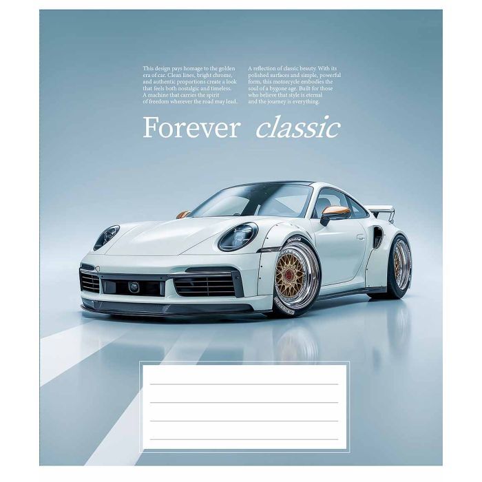 Тетрадь Школярик Motion and style 60 аркушів клітинка Фото