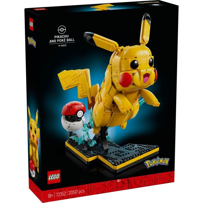 Конструктор LEGO Pokemon Пікачу й покебол Фото