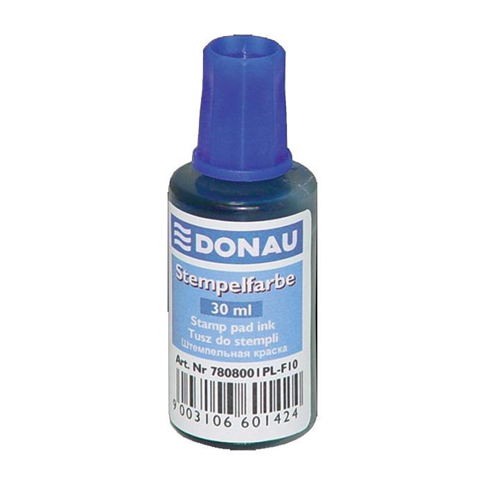 Краска штемпельная Donau 30мл, blue Фото